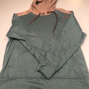 Adidas Ultimate Hoodie Climawarm Teal Large